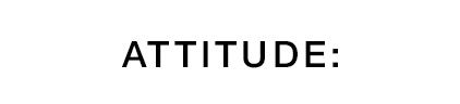 attitude