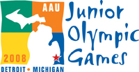 2008 AAU Jrogames Logo