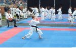 Karate's first day of competition