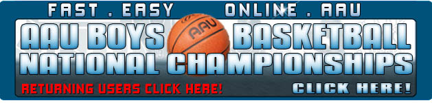 AAU Boys Basketball E-Registration