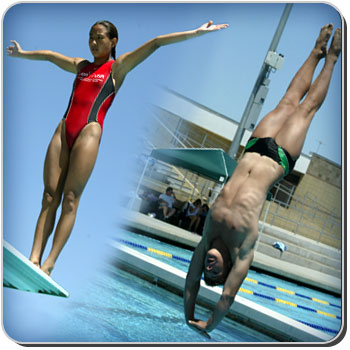 diving