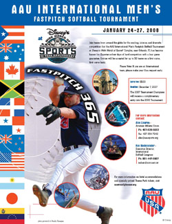 2008 international mens fastpitch softball 