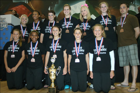 14 Open 3rd Place - Texas Tornados 14 Mizuno