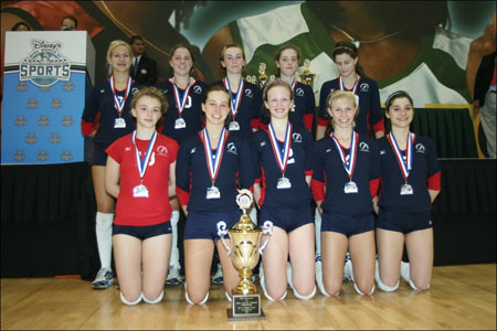 15 Club 2nd Place - Mizuno SPVB 15 Frosh