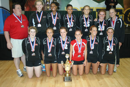 16 Open 3rd Place  - Asics KIVA 16 Red
