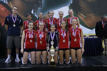 16 Club 2nd Place - Mizuno SPVB 16 Red