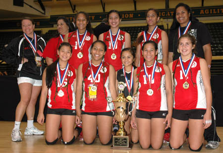 14 Club National Champion - Ka Ulukoa 14 Red Mizuno