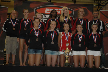 15 Open 3rd Place - Asics KIVA 15 Red