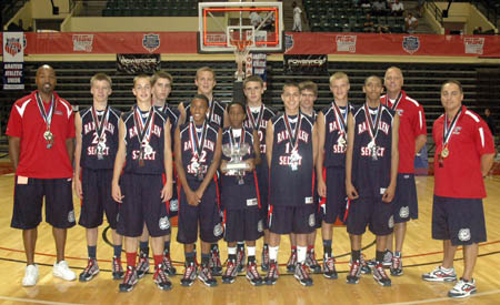 1st Place Champions- Ray Allen Select 