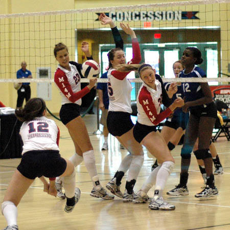 2010 AAU Girls' National Volleyball Championship Game Highlights 18 Open