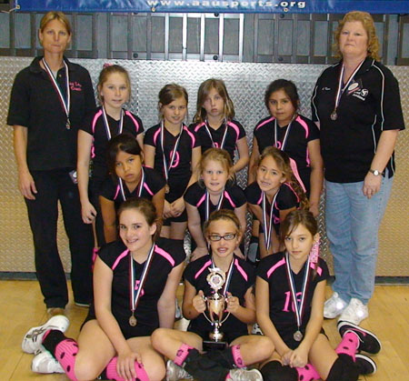10U 2nd Place - Big Lake 10 Pink