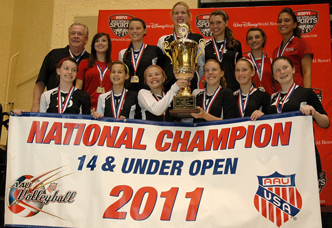 14 Open National Champions - Asics KIVA 14 Red