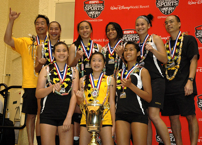 15 Club 2nd Place - Mililani 15s