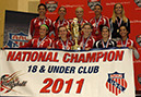 18 Club National Champion-Mizuno Sports Performance 18 Red