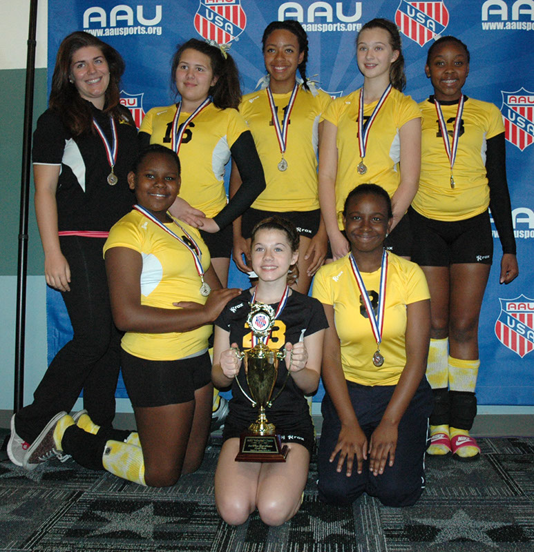 13U 2nd Place- A-Vaneb Volleyball Academy